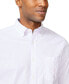 Фото #3 товара Рубашка-рубашка с длинным рукавом Nautica классического кроя с растяжкой из полосатого поплина