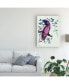 Фото #3 товара Fab Funky Pink Parrot Canvas Art - 15.5" x 21"