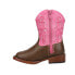 Фото #3 товара Roper Blaze Pink Shaft Square Toe Cowboy Toddler Girls Size 5 M Casual Boots 09