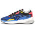 Фото #3 товара Puma Extent Nitro Adv Lace Up Mens Blue Sneakers Casual Shoes 38749901