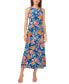 Фото #1 товара Платье без рукавов Vince Camuto с вырезом на половине спинки "Floral"