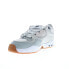 Фото #8 товара DC Kalis OG Cafe ADYS100750-LGR Mens Gray Leather Skate Sneakers Shoes