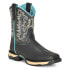 Фото #2 товара Corral Boots Farm & Ranch Square Toe Cowboy Womens Black Casual Boots W5000