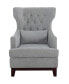 Фото #2 товара White Label Modern 32" Wingback Chair