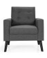 Фото #2 товара Modern Accent Armchair Upholstered Single Sofa Chair