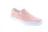 Фото #2 товара Lugz Bandit WBANDIC-658 Womens Pink Canvas Slip On Lifestyle Sneakers Shoes