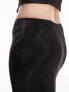 Фото #3 товара Topshop satin bias maxi skirt in black
