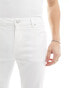 ASOS DESIGN skinny jeans in white