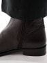 Фото #4 товара ASOS DESIGN chelsea boot in brown leather