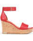 Фото #2 товара Women's Clemens Cork Wedge Sandals