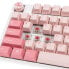 Ducky One 3 Gossamer Pink Gaming Tastatur - MX-Silent-Red (US)