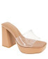 ფოტო #1 პროდუქტის Women's Galixy Slide Platform Sandal
