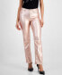 Фото #1 товара Women's 1981 Metallic Straight Jeans