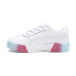 Фото #3 товара Puma Carina 2.0 Fade Ac Lace Up Toddler Girls White Sneakers Casual Shoes 39047