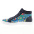 Фото #5 товара French Connection Pixel FC7192H Mens Blue Leather Lifestyle Sneakers Shoes