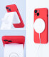 Фото #9 товара OEM Futerał SILICONE MAG COVER kompatybilny z MagSafe do IPHONE 13 Pro czerwony