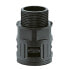Фото #1 товара Flexa GmbH & Co 15020037212, Black, Polyamide, 50 pc(s), Straight, M12x1.5, 1.2 cm