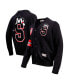 ფოტო #1 პროდუქტის Men's Black Looney Tunes Sylvester Cardigan