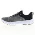 Фото #15 товара Under Armour Charged Revitalize Mens Gray Canvas Athletic Running Shoes