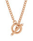 Фото #1 товара brook & york stella Imitation Pearl Toggle Chain Necklace