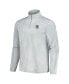 ფოტო #3 პროდუქტის Men's Gray South Carolina Gamecocks Delray Frond IslandZone Quarter-Zip Jacket