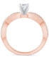 ფოტო #3 პროდუქტის Diamond Engagement Ring (5/8 ct. t.w.) in 14k Gold
