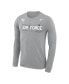 ფოტო #3 პროდუქტის Men's Heather Gray Air Force Falcons Rivalry Plane Legend Performance T-shirt