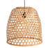 Ceiling Light Natural Bamboo 42 x 42 x 42 cm (2 Units)