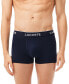 ფოტო #11 პროდუქტის Men's 3pk. Regular-Fit Logo Waistband Trunk Underwear