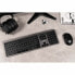Keyboard and Wireless Mouse Bluestork Easy Slim Grey