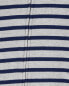 Фото #12 товара Baby 1-Piece Striped Snug Fit Cotton Footie Pajamas 24M