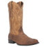 Фото #2 товара Dingo Whiskey River Round Toe Cowboy Mens Beige, Brown Casual Boots DI847-NAT