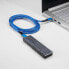 Фото #3 товара Akyga AK-USB-36, 0.5 m, USB C, USB C, USB 2.0, Blue