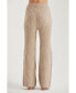ფოტო #1 პროდუქტის Women's Amber Ribbed Sweater Pants