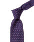 Фото #1 товара J.Mclaughlin Geometric Links Italian Tie Men's Blue Os