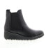 Фото #1 товара Fly London Lita LITA229FLY-000 Womens Black Leather Slip On Chelsea Boots