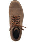 ფოტო #5 პროდუქტის Men's Baker Faux-Leather Lace-Up Boots, Created for Macy's