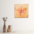 Фото #2 товара Живопись Feeby Rose Orange Blumen auf Leinwand 240 g/m2