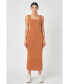 ფოტო #2 პროდუქტის Women's Slinky Maxi Dress