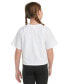 ფოტო #8 პროდუქტის Short Sleeve Waist Length Raglan Tee