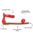 ფოტო #6 პროდუქტის Women's Peytonn Two Piece Puff Strap Flat Sandals