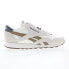 Фото #1 товара Reebok Classic Nylon Mens Beige Suede Lace Up Lifestyle Sneakers Shoes