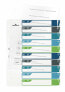 Durable 679527 - Blank tab index - Polypropylene (PP) - Multicolour - Portrait - A4+ - 0.27 mm