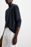 LINEN BLEND T-SHIRT