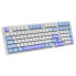 Фото #2 товара VGN V98Pro V2 Gaming Tastatur, Blueberry Ice Cream - Sea Salt (US)