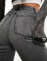 Фото #3 товара Pimkie straight leg jeans in washed grey