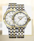 ფოტო #6 პროდუქტის Men's Swiss Tango Two-Tone PVD Stainless Steel Bracelet Watch 41mm 8160-STP-00308