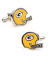 Retro Bay Packers Helmet Cufflinks