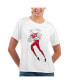 ფოტო #1 პროდუქტის Women's White San Francisco 49ers Play The Ball T-shirt