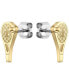 ფოტო #1 პროდუქტის Gold Tone Tennis Racket Earrings